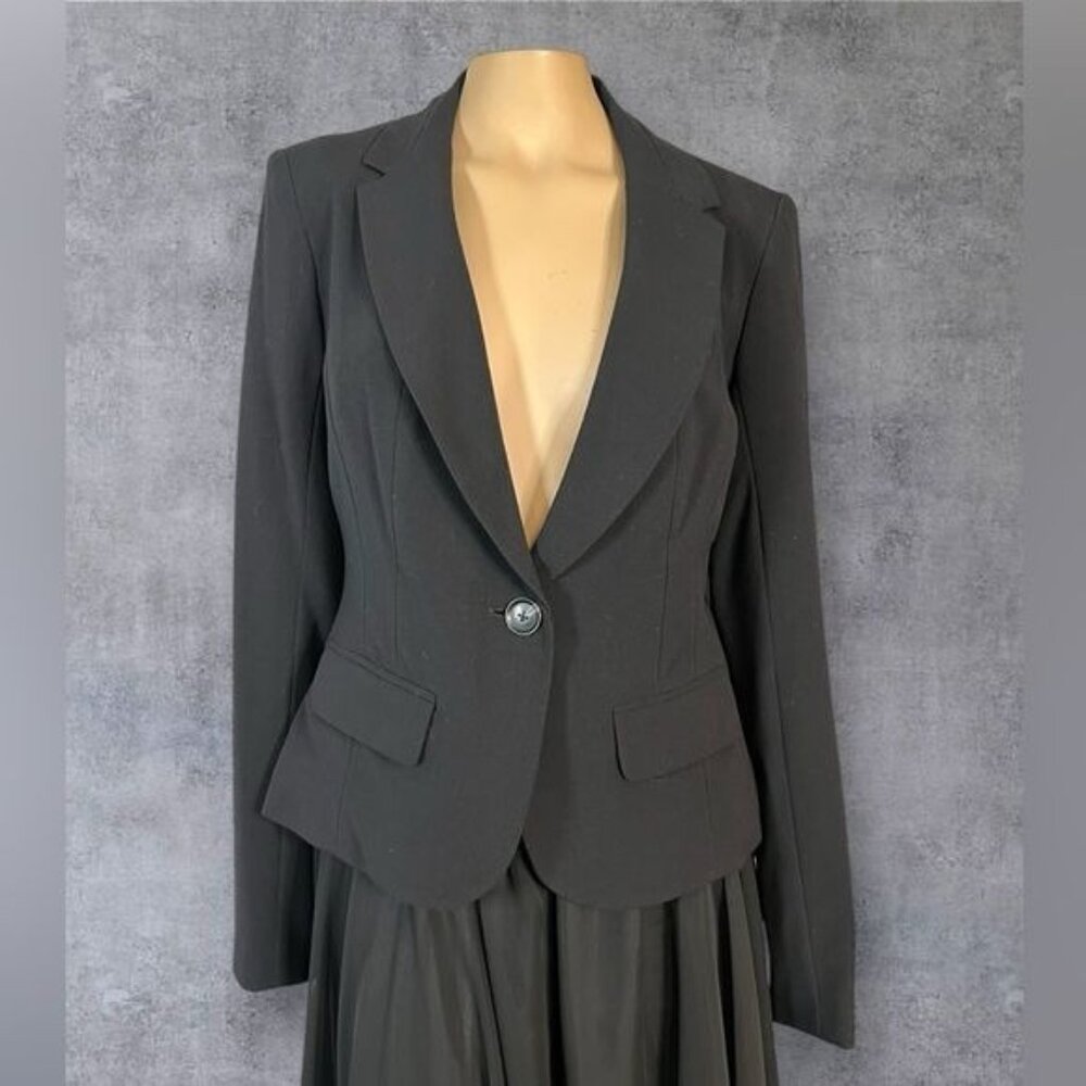 Candie's Black Fitted Blazer (Size L)
